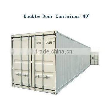 Double door container double end doors container