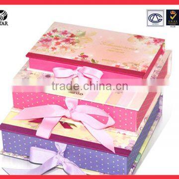 Colorful Fancy Cosmetic Gift Box Hotsales/ Cosmetic Gift Set Packaging Box photo-2