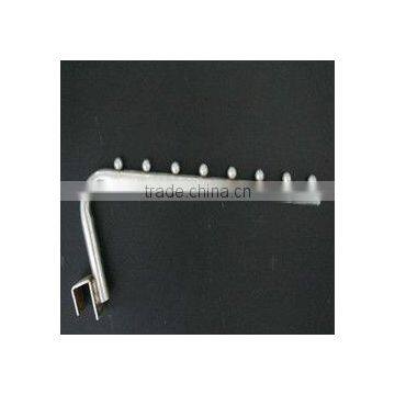 stylish clothes metal display slatwall hook HSX-877