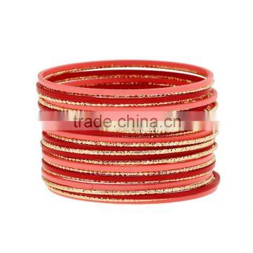 Wholesale Fashion Wide Multicolor Bracelet High Quality Zinc Alloy and Gold Plated Bangle for Women Party Accessories photo-5