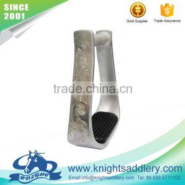 Western Style Aluminum Horse Stirrups