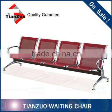 4-Seater Chrome Patients Hospital Chair For Waiting Room