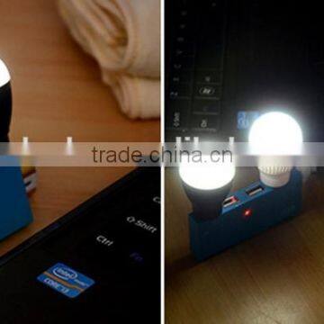 1PC Portable Mini USB LED Light Lamp Bulb For Computer Laptop PC Desk Reading