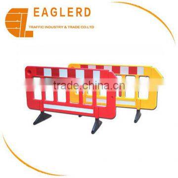 2M red yellow traffic road crash barrier