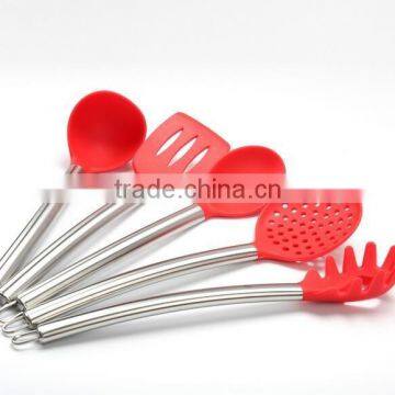 Colorful Kitchen Utensil Set of 5 For Cooking With Stainless Steel Handle photo-2