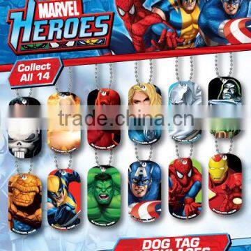 Offer the dog tag with a card,card with dog tag,pet tag with card