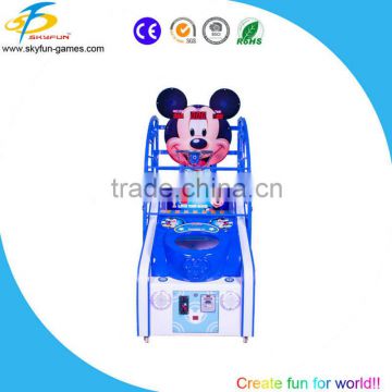 Cute animal basketball shooting machine for kids