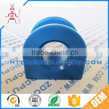 Custom made durable small nylon plastic bushing square