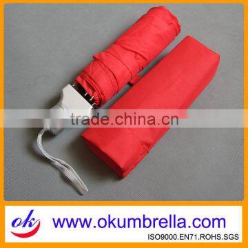 21 inches China High Quality Popula 3 Fold Lover Umbrella