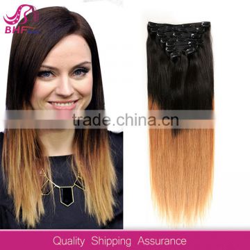 most fashionable wholesale human hair clip extensions