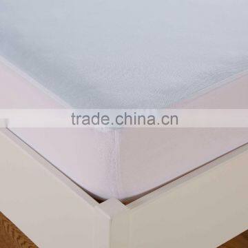 Natural Color Knitted Waterproof Bed Bug Mattress Cover photo-2