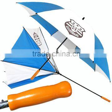 2016 60" Combination Color Ultra strong Full fiberglass high quality showerproof golf umbrella