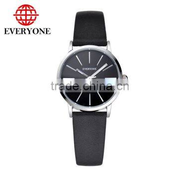 Luxury Black Elegant Lady Watch Popular Stainless Steel Quartz Watch Branded Waterproof Fashion Watch