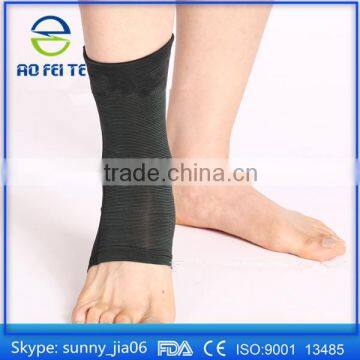 New Product for 2015 Unisex Elastic Foot Copper Compression Ankle Sleeve