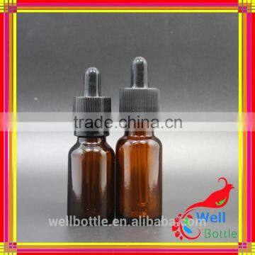 15ml Amber Glass Dropper Bottles With Small Glass Bottles Sale for Electric Smoke Oil Bottle photo-2