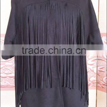Woman Fashion Irregular Fringed Cardigan Jacket photo-6