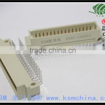 Row 3 90 degree 48pin Din 41612 Euro connector male connector