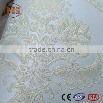 Carved non-woven wallpaper/luxury non-woven wallpaper