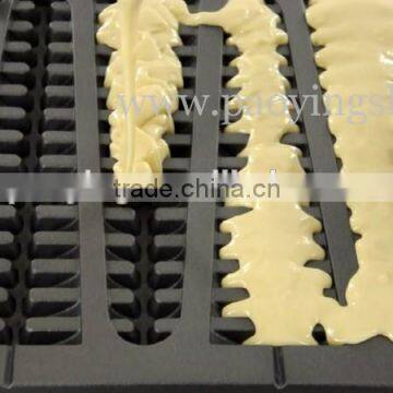 4pcs Commercial Use Non-stick 110v 220v Electric Lolly Waffle on A Stick Maker With Drip-tray photo-2