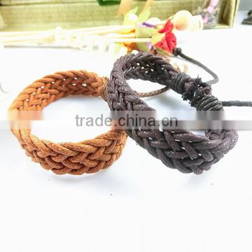 BOSHIHO double wrap leather bracelet/wrap leather bracelets/leather wrap bracelets shop