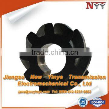 Bevel pinion gear of line cutting