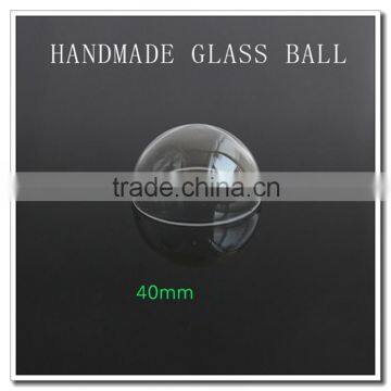 Transparent Glass Half Ball Covers 15/20/25/30 Hollow Glass, necklace pendant,charming handmade hand blown clear glass half ball