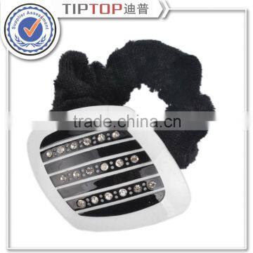 Lady portable fashion plastic hair clip