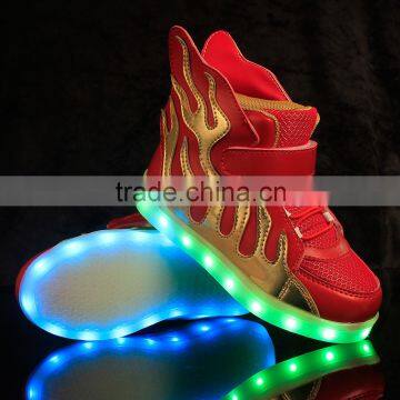 2016 The Newest Durable And Fashionable Kid LED Light Up Shoe
