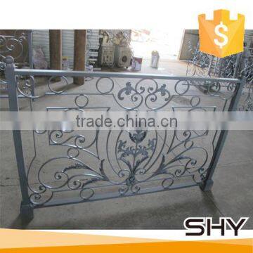 powder coated metal wrought iron fence panels