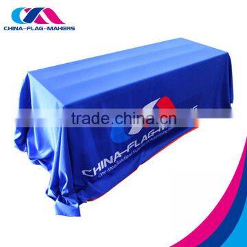 Cheap Custom Company Logo Trade Show Display Tablecloth for Sale photo-2