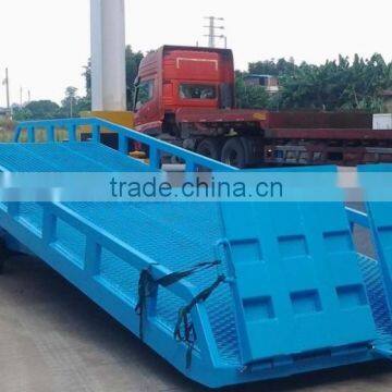 hydraulic loading yard ramp