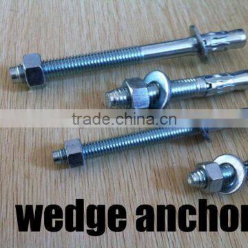 carbon steel throught bolt with low price and high quality