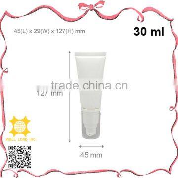 30ml travel use hot stamping personal care lotion pump tube