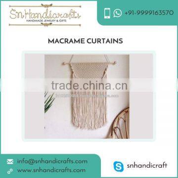 Bulk Supplier of Macrame Curtains for Sale at Lowest Price