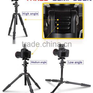 Hpusn 035lpro Professional Ball Head Aluminum Tripod Portable Travel Dslr Camera Tripods photo-5