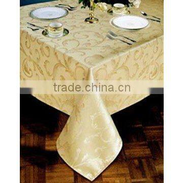 polyester jacquard table cloth