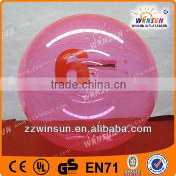 hot selling inflatable water sphere in stock 5 pieces