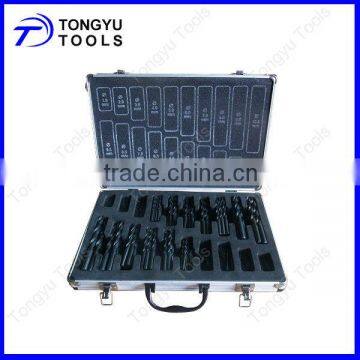 170 pcs Aluminium Box HSS Roll Forged drill bit set