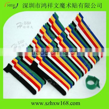 adjustable printed 100% nylon wholesale cable easy wrap