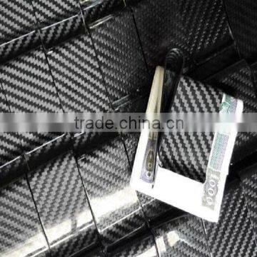 High Quality Carbon Fiber Money Cilp for Friends/college photo-3