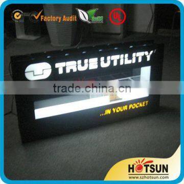 Customized acrylic display light box