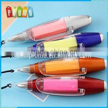 3-in-1 Promotional Plastic Halter Ballpoint Pen