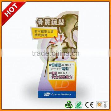 triangle promotional standee ,trendy stable pop display advertising standee ,tree standees display