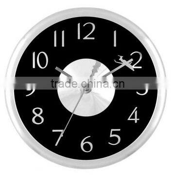 Large 60cm aluminum frame wall clock approve ISO9001 ROHS&CE