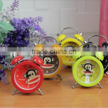 Fuzhou lovely digital metal table clock with many choice