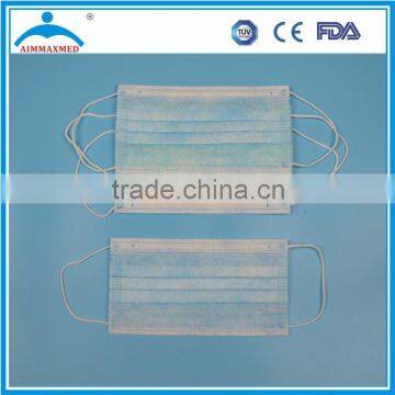 Disposable Non-Woven Hospital Surgical Respirator 1 2 3 4 Ply Face Mask