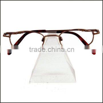 Triangular Block Design Acrylic Glasses Display