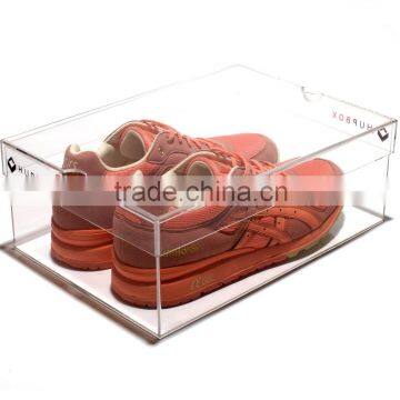 clear acrylic shoe case