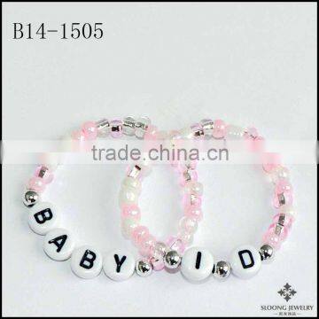 Surprise Baby Birthday Queen Little Girl Personalized Blue Green Personalized Boys Name Bracelet