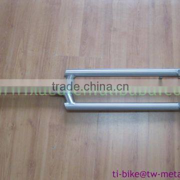 Custom Titanium bicycle fork,titanium MTB bike fork, titanium road bicycle fork,